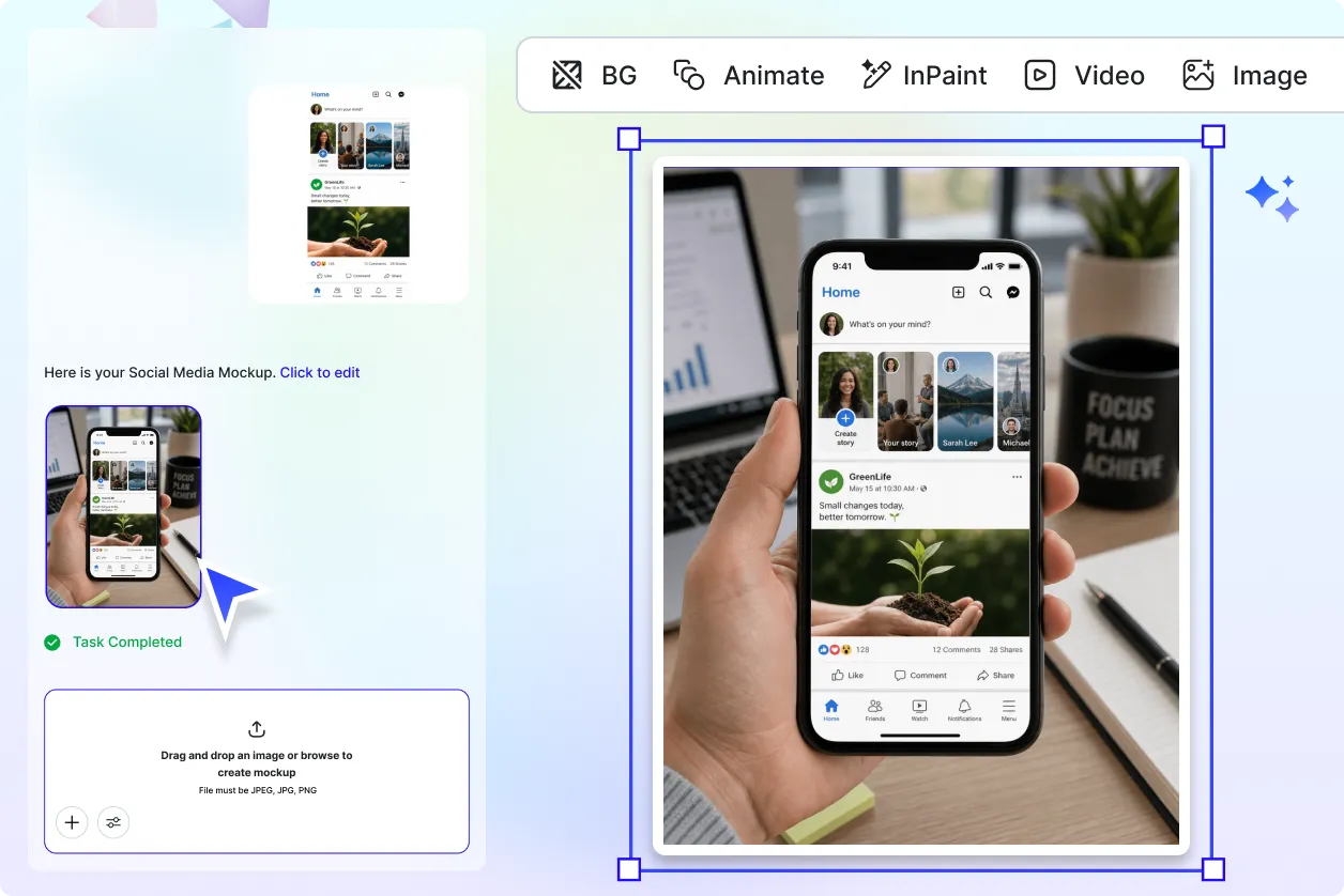 Free AI Social Media Mockup Generator, Create Social Media Mockups Online Free AI Social Media Mockup Generator, Create Social Media Mockups Online